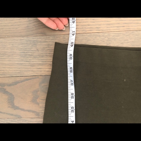 Army green H&M midi dress - Picture 4 of 4